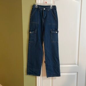 SHEIN cargo style jeans 👖
